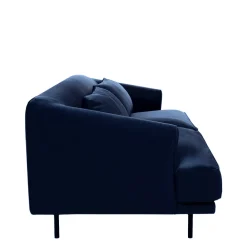Drawer WINSEN Canapé 4 places en velours pieds droits en métal