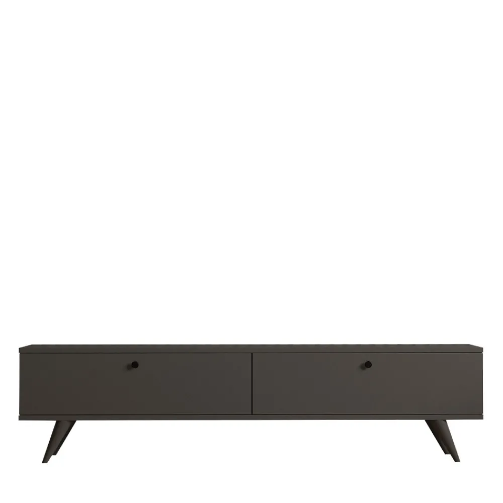 Drawer YARA Meuble TV 2 portes en bois L160cm