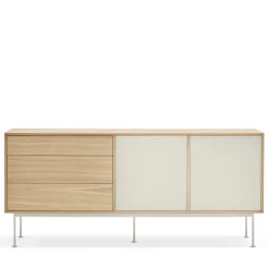 Teulat YOKO Buffet 2 portes 3 tiroirs en bois L180cm