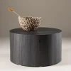 Venture Home YORK Table basse ronde effet marbre ø80cm