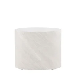 Venture Home YORK Table d'appoint ronde effet marbre ø50cm