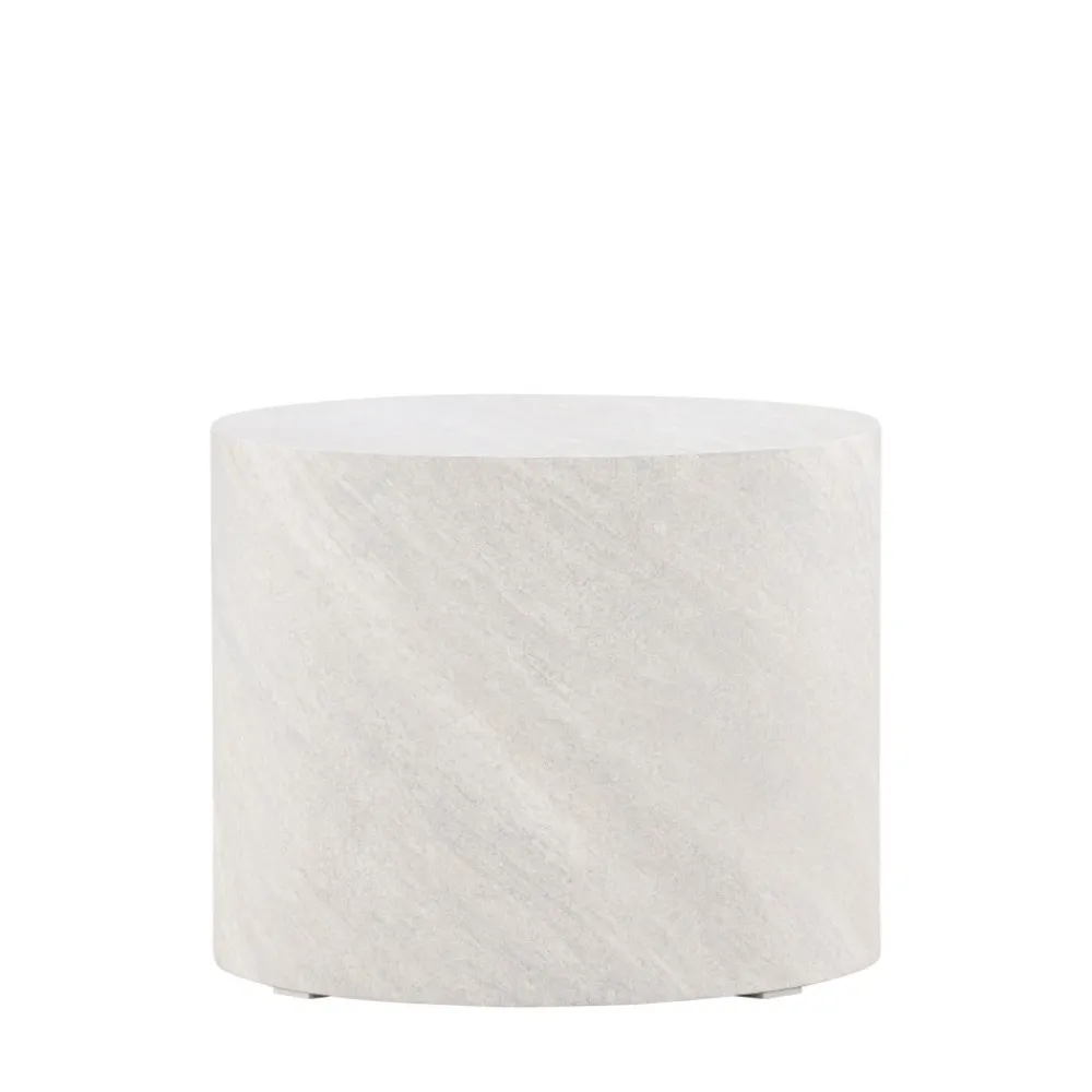 Venture Home YORK Table d'appoint ronde effet marbre ø50cm