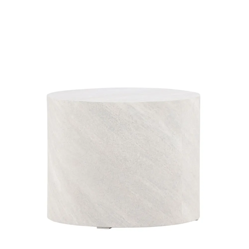 Venture Home YORK Table d'appoint ronde effet marbre ø50cm