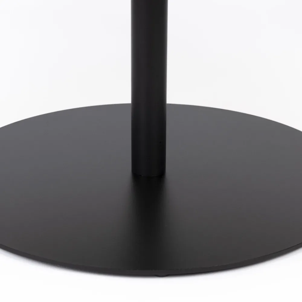No name YURI Table basse ronde en bois et métal ø70cm