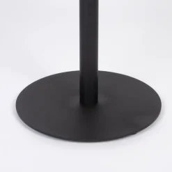 No name YURI Table d'appoint ronde en bois et métal ø45cm