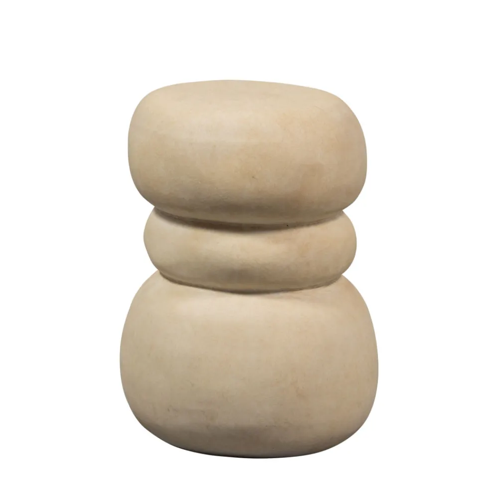 Woood YVO Table d'appoint en fibres d'argile ø33cm