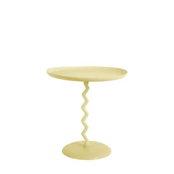 Leitmotiv ZIGZAG Table d'appoint ronde en métal ø40cm
