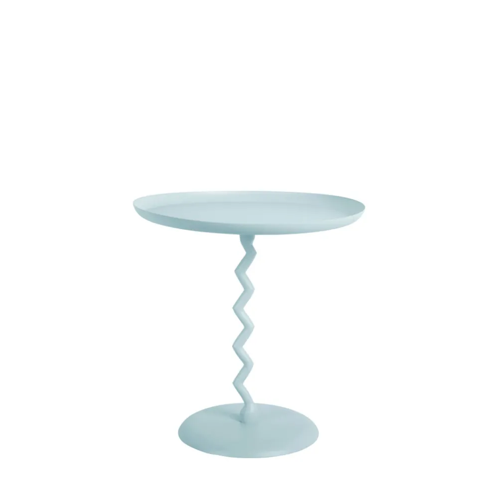 Leitmotiv ZIGZAG Table d'appoint ronde en métal ø40cm