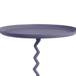 Leitmotiv ZIGZAG Table d'appoint ronde en métal ø44cm