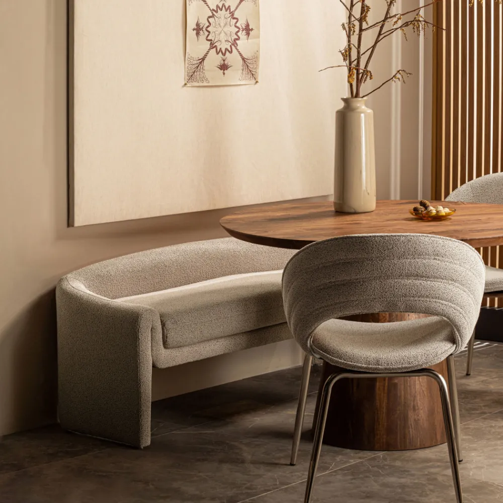 Woood ZONE Banc en tissu L160cm
