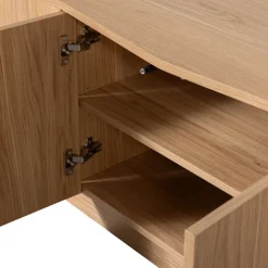 Woood ZUMA Meuble TV 6 portes en bois L200cm