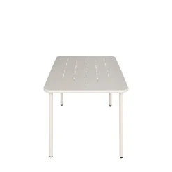 Drawer ZYRA Table à manger de jardin 4 personnes en métal